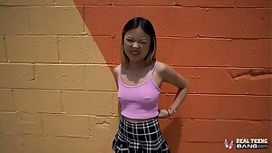 Real Teens - Super-hot Chinese Teen Lulu Chu Fucked During Porn Casting