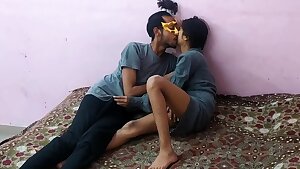 Horny Young Desi Couple Engaged In Real Rough Firm Sex