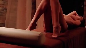 Sexy GIrl Masturbate Pussy in Massage Apartment
