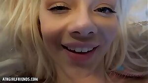 You fuck hot blonde until you cum in her muff (Elsa Jean)