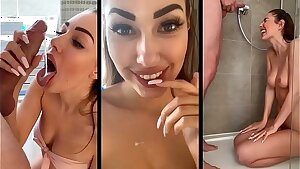 Sexy Beach Girl Loves Big Dick, Swallows Cum & Gets A Golden Shower - Shaiden Rogue