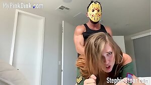 Jason Costume Roleplay and Restrain bondage